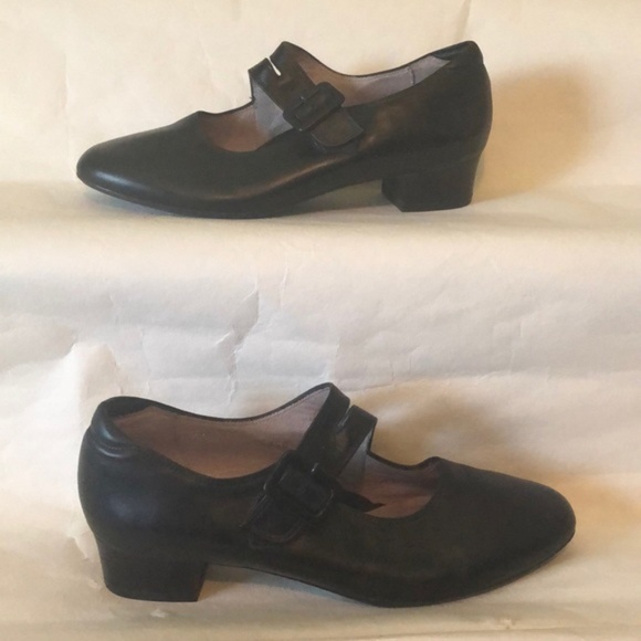 Beautifeel Shoes - Beautifeel Black Leather  Mary Jane Shoes  Sz. 39
